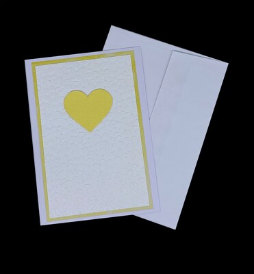 Sweetest Day Card, Handmade Embossed Floral Card, All Occasion Card, 5 x 7 Blank Greeting Card with White Envelope, Sentiment May be Added - image1